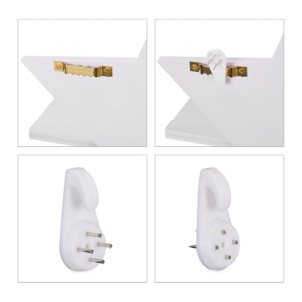 Wall shelf with stars for the children's room