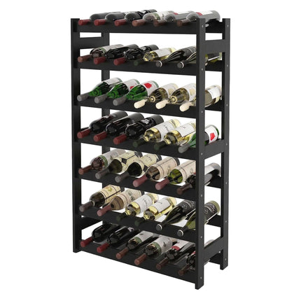Walnut Wine Bottle Holder – Horizontal Rack, 1 Bottle
