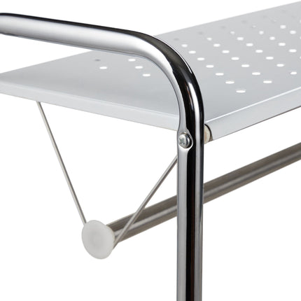 Washbasin shelf with holder for paper towels