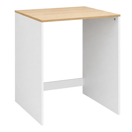 Washer Cabinet with Shelf, White, Engineered Wood