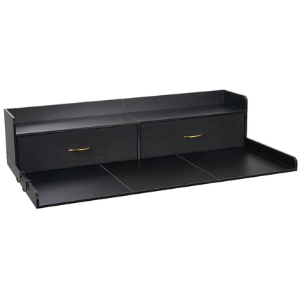 Washer Dryer Countertop 137 x 69.9 cm, 2 Drawers, Shelf