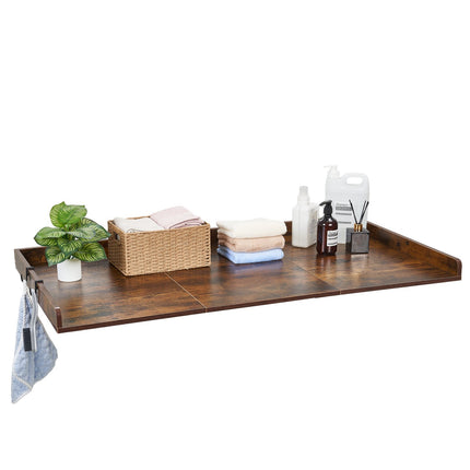 Washer Dryer Countertop 137 x 69.9 cm, Edge, Hooks