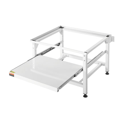 Washer Dryer Pedestal Stand, 16 in, Pull-Out Tray, 318 kg