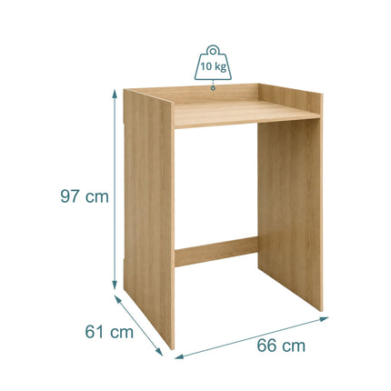 Washing Machine Cabinet, Engineered Wood, Light Brown