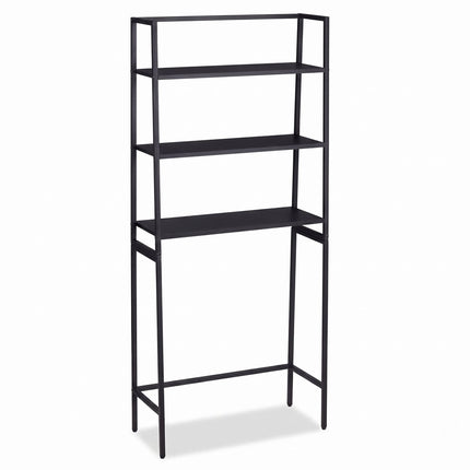 Washing Machine Over-Shelf, 3-Tier Storage Unit, Black