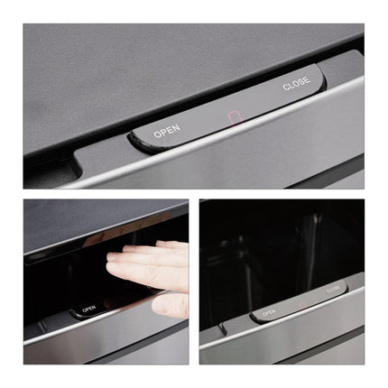 Waste bin with sensor, 60 litres