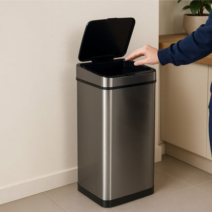 Waste bin with sensor, 60 litres