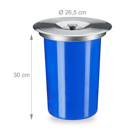 Waste container for worktop 8 litres