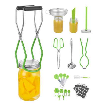 Water Bath Canning Kit, 9-Piece Stainless Steel Tools