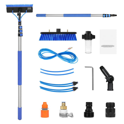 Water Fed Pole Kit, 3.6m Solar Panel Brush, 20m Hose