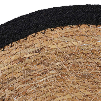 Water Hyacinth Placemats, Set of 6, Round Design