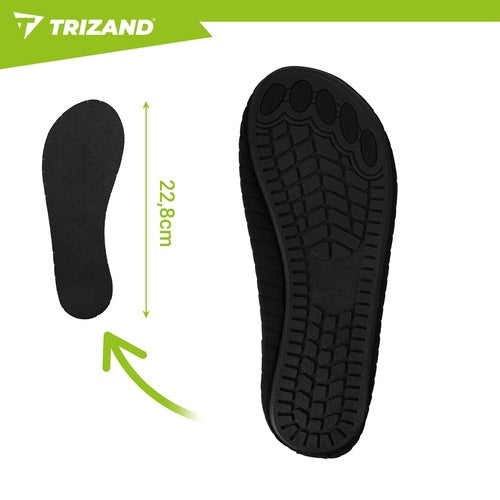 Water Shoes, Black, Size 37, Non-Slip, Quick-Drying