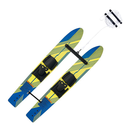 Water Ski Trainers 46 Inch, Adjustable Bindings, Stabilizer Bar