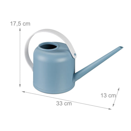 Watering can for potted plants 1.7 l set of 2