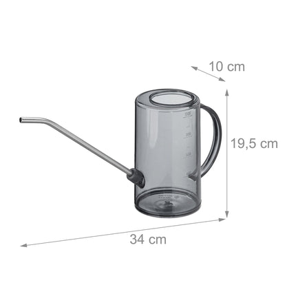 Watering can for potted plants 1 liter set of 2
