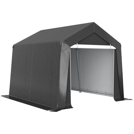 Waterproof Carport Tent 3x3 m with Roll-Up Door, Ventilation