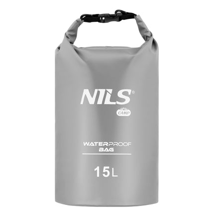 Waterproof Gray Bag, 15L Capacity