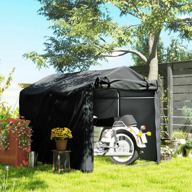 Waterproof Outdoor Storage Tent, Dark Grey, 220 x 157 x 165 cm