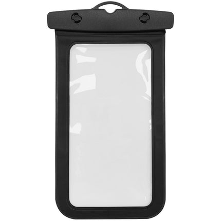 Waterproof Phone Pouch, IPX8, Fits Up To 7 Inch, Black