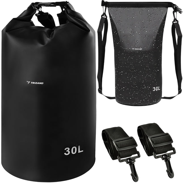 Wodoodporna torba 30L czarna 23568