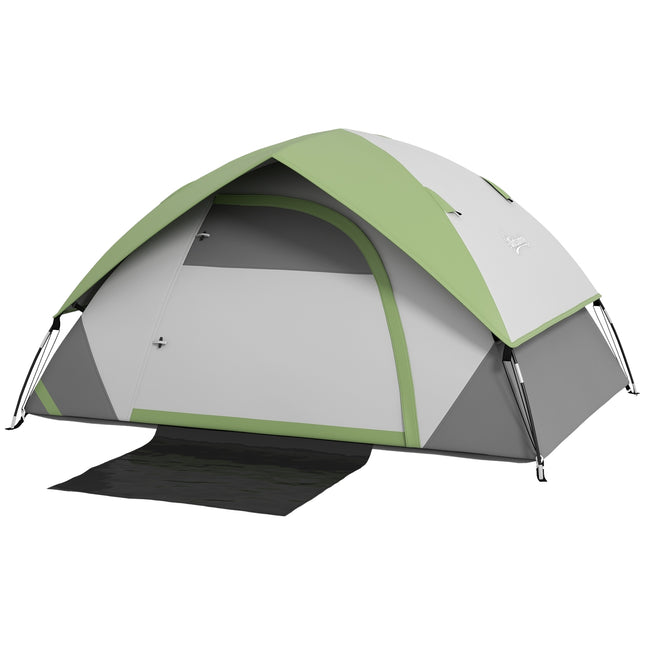 Waterproof dome tent for 2 people - light and stable