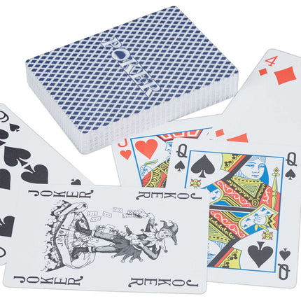 Waterproof plastic poker cards