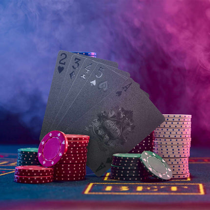 Waterproof poker cards 2 sets