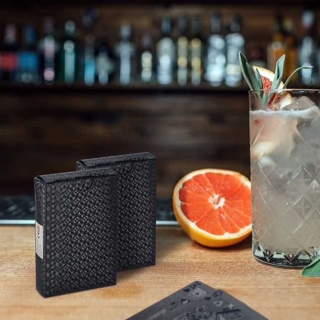 Waterproof poker cards 2 sets