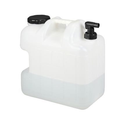 Water tank with faucet