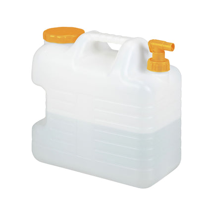 Water tank with faucet