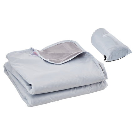 Wearable Camping Blanket 79x59 In, Waterproof Fleece
