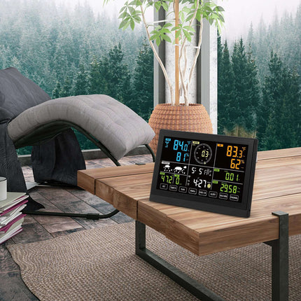 Weather Station 7-in-1 Wi-Fi, 7.5 in Color Display, Solar Sensor