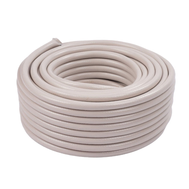 Weatherproof Beige Garden Hose, UV-Resistant, 1/2-Inch