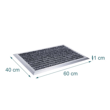 Weatherproof Entrance Mat – Aluminum Frame, Non-Slip