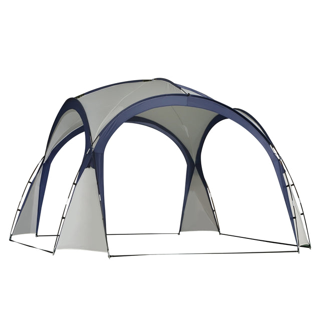 Weatherproof camping and party tent, 3.5 x 3.5 x 2.3 M