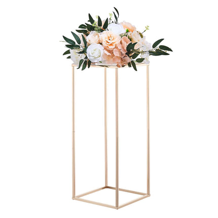 Wedding Flower Stand Set, 10 Pack 23.62 in Gold Metal