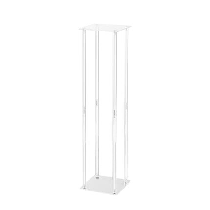 Wedding Flower Stand Set, 31.5in Acrylic Columns