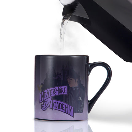 Wednesday Giftable Heat Reveal Mug - Wednesday And Thing