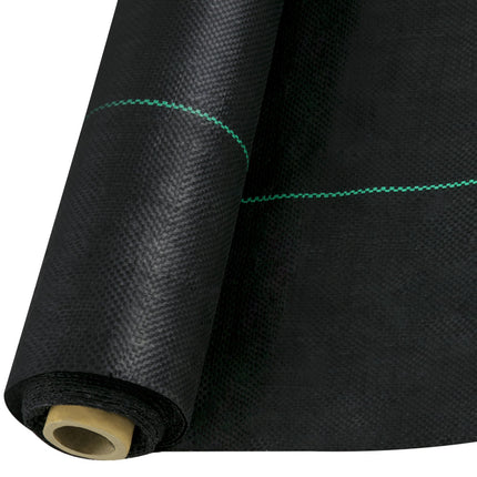Weed Barrier Fabric, Woven PP, 6.5 Ft x 300 Ft