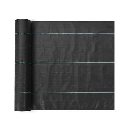 Weed Barrier Landscape Fabric, Woven PP, 6 x 300 ft