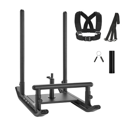 Weight Sled, Steel Push Pull with Harness, Fits 25–51 mm