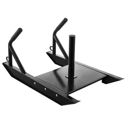 Weight Training Pull Sled With Handle, Steel, Fits 1 in and 2 in