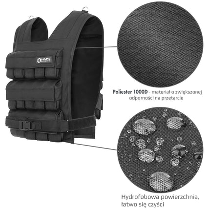Weight Vest 30 kg – Adjustable Fitness Training