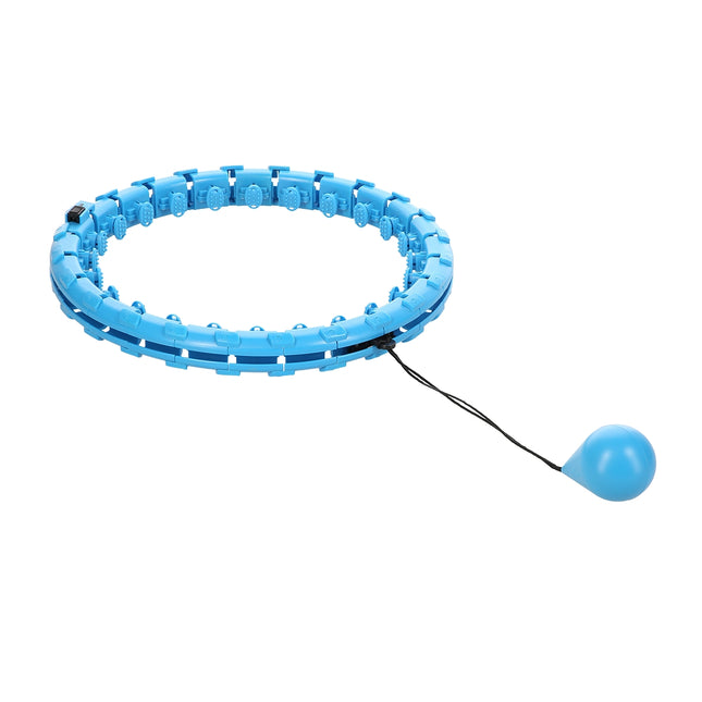 Weighted Blue Hula Hoop for Fitness