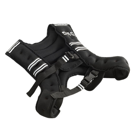 Weighted Vest 5kg, Neoprene, Adjustable Straps, Reflective
