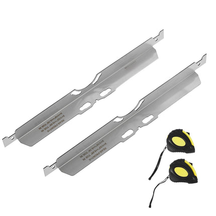 Wheel Alignment Tool, 2-Pack Stainless Toe Plates with Tapes