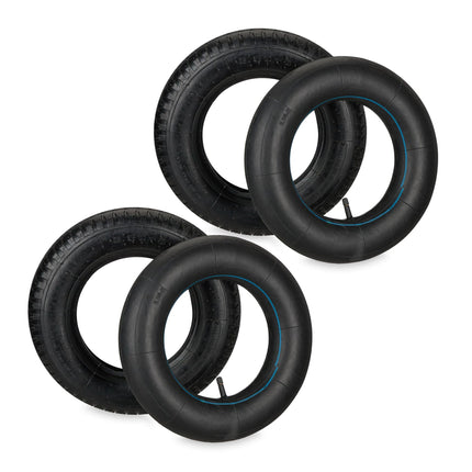 Wheel barrow set of 2 with hose