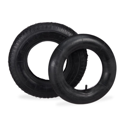 Wheelbarrow tires 4.00-8" with tube