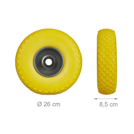 Wheelbarrow wheels 2 pcs.