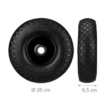 Wheelbarrow wheels 2 pcs.